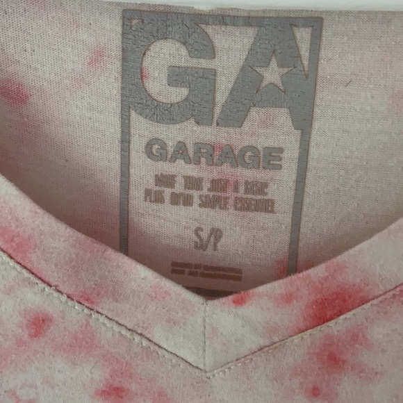 Tie dye v neck t-shirt - Picture 2 of 2